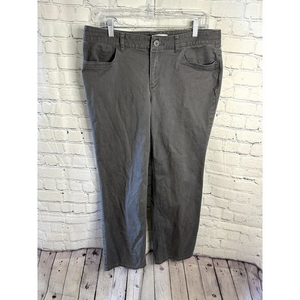 CHRISTOPHER‎ & BANKS LADIES GRAY CASUAL PANTS  SZ (12)   EUC    E-344